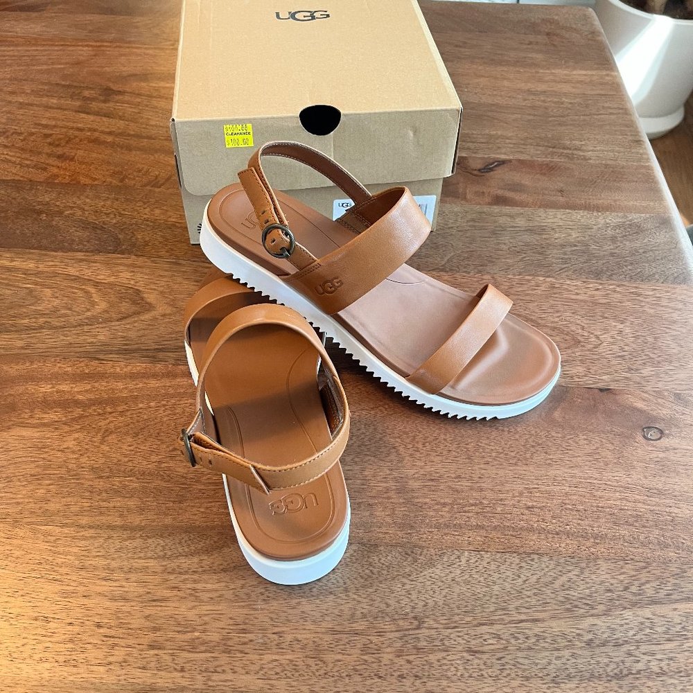 UGG Zayda Sandals Sz 9.5 Brand New w/ Box